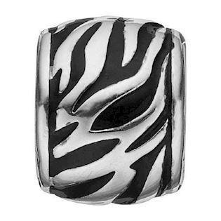 Christina Collect 925 sterling silver Zebra silver ring with zebra motif, model 630-S75